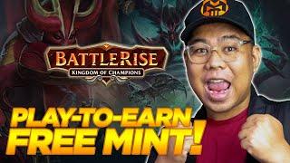 BATTLERISE: NEW MOBILE RPG PLAY-TO-EARN!  (GAME REVIEW)