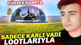 SADECE KARLI VADİ LOOTLARIYLA WİN ALMAK ? PUBG Mobile Zorlu Challenge