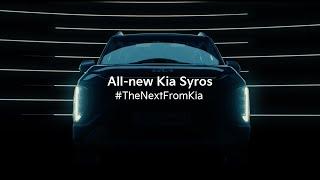 Kia India | The Kia Syros | Coming Soon