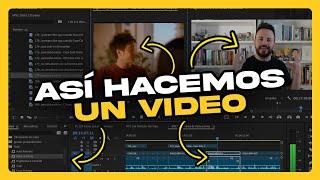 Así hacemos un video de YouTube (te muestro TODO el proceso)