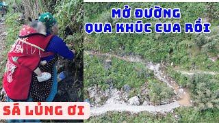 Huyền Thoại Sá Lủng _ Team CHAO VLOG _ Mở Đường Qua Khúc Cua - Chá Vùng Cao