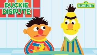  Sesame Street: Bert And Ernie Both Want To Play With Rubber Duckie! #sesamestreet