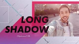 Simple Long Shadow Replacement Title – mogrt | Premiere Pro Template