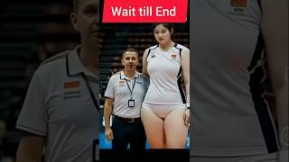 Meet the World’s Tallest Female #shorts #volleyball #player #winning #beautiful #sports #ai #aiart