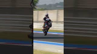 Toprak wins the Superpole Race and celebrates in style!  | 2025 #EmiliaRomagnaWorldSBK 