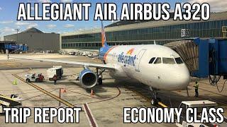 [TRIP REPORT] Allegiant Air Airbus A320 (ECONOMY) Newark (EWR) - Knoxville (TYS)