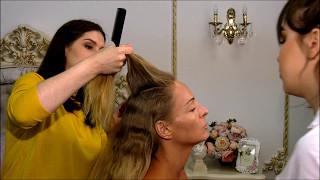 BACKSTAGE SVETLANA LIGHT. BEAUTY PHOTOSHOOT