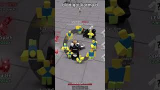 Not cool #roblox #thestongestbattlegrounds #saitamabattlegrounds #youtube #shorts #lmao #haha