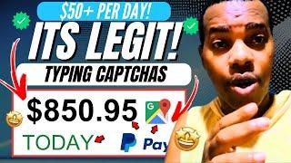 Earn $50 Every Hour TYPING CAPTCHAS [How To Make Money Online]