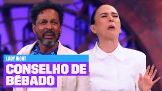 Luiz Miranda imita bêbado dando conselhos amorosos  | Lady Night | Multishow