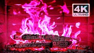  PINK FIREPLACE 4K Ultra HD