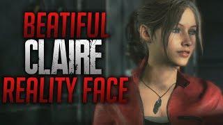 RESIDENT EVIL 2 REMAKE MOD | BEATIFUL CLAIRE REALITY FACE