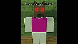 Vampire + Survivalist class #deadrails #skulledit #roblox #robloxedit #edit