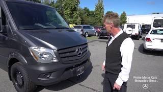2018 Mercedes-Benz Sprinter Cargo Van video tour with Roger