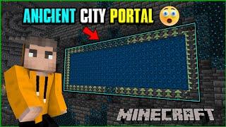 Ancient City Portal In Minecraft | Minecraft Mods In Telugu | THE COSMIC BOY