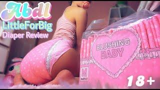 ABDL Blushing Baby Diaper Review