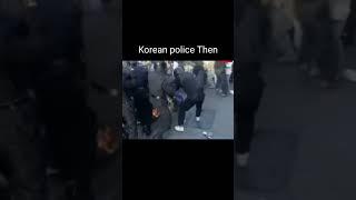 한국 경찰 Now vs Then #shorts #korea #police #vs