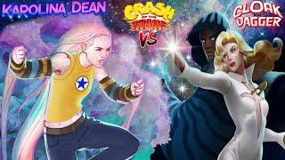 MarvelPuzzleQuest: (Crash Of The Titans #54) Karolina Dean V.S Cloak&Dagger