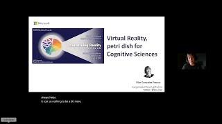 CCSC 2022 | Mar Gonzalez Franco - Virtual Reality, petri dish for Cognitive Sciences