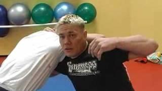 MMA Fighter Joe Riggs:  Standing Side Choke for mmaweekly.com - MMA Weekly News