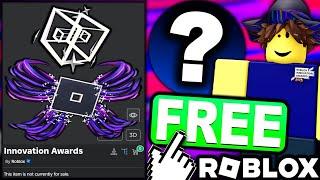 FREE ACCESSORIES! HOW TO GET Roblox Innovation Awards 24 Sparkle Buddy & Ribbon Wings!