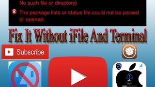 How To Fix "var/lib/dpkg..." Cydia Error Message - Without Having iFile And Terminal  #2