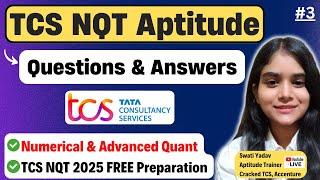 TCS NQT Aptitude Questions and Answers | Live Class-1 | TCS Aptitude Questions | TCS NQT 2025