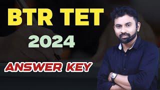 2024 BTR TET GT/PGT Answer Key || Pedagogy #assamtet