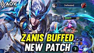 AOV : ZANIS BUFFED NEW PATCH - ARENA OF VALOR LIÊNQUÂNMOBILE ROV