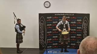 Jake Joergensen Hornpipe & Jig set @ World Solo Drumming Championships 2023