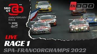 LIVE | Race 1 | SRO GT 30th Anniversary by Peter Auto (English)