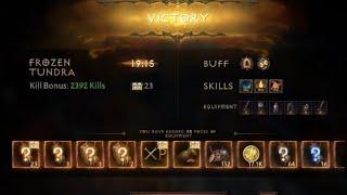 DIABLO Immortal Survivor's Bane | 2400 Kill Streak Slow Buff 3 Skills | ENDLESS MODE | Butcher Boss