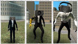 NEW SKIBIDI TOILET JACKSON BOSS VS BOOMBOX MAN AND CAMERAMAN! IN GARRYS MOD!