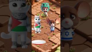 Tasty treats for the cat and the mouse – fair game?  #catvideos #catlovers #trendingshorts