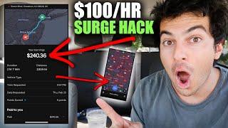 How To Make $100 Per Hour As An Uber Driver (Surge Hack & Destination Hack)