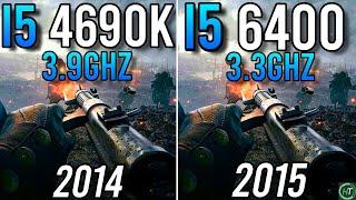 i5 4690K vs i5 6400 - Huge Difference? - Tested with RTX 3070 #fps #benchmark