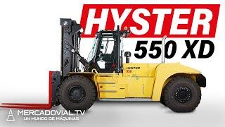 [HYSTER] CONTACTO Grúa Horquilla de Alto Tonelaje H550XD | Tattersall Maquinarias | Expomin 2023