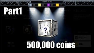 Fighter Pack Opening Part 1 - 500,000 coins - EA SPORTS UFC MOBILE