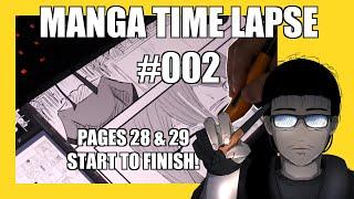 Manga Draw Along! #002 | Chapter 1 Pages 28 and 29