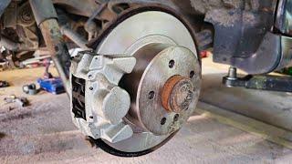 Rear Brake Caliper Replacement Opel Omega B