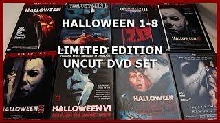 HALLOWEEN 1-8 - LIMITED UNCUT DVD COLLECTION UNBOXING