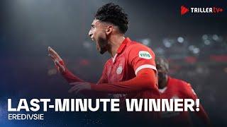 CRAZY LAST-MINUTE WIN FOR PSV VS TWENTE | RICARDO PEPI`S GOAL