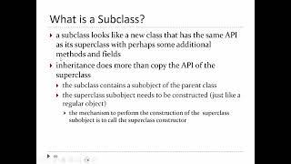 2024-11-25 Inheritance (constructors; polymorphism; declared vs runtime types)