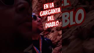 Esta formación geológica es impresionante #ruta68 #gargantadeldiablo #motoviajes #cafayate #trekking