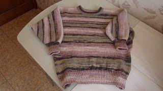 Свитер для начинающих, летучая мышь часть 1/Sweater for beginners, bat part 1