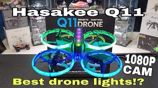 Hasakee Q11 Mini drone review With a 1080P Camera (Best drone lights!?) from Amazon