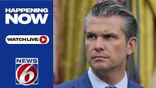 WATCH LIVE: Secretary of Defense Pete Hegseth provides update on US strike on Iran