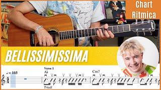 Bellissimissima | Alfa | Tutorial Chitarra | Accordi | Canzoni Facili