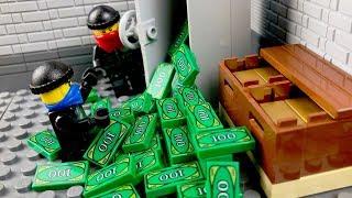 LEGO Ограбление Банка  Лего Мультики на Лего Клуб