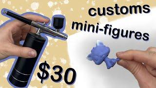 Is This Cheap Airbrush Worth it? Perfect for LPS Customs and Mini figures!